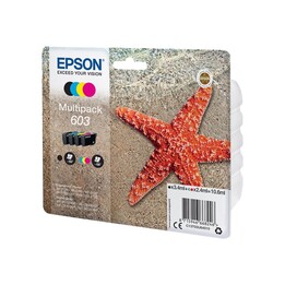 Cartuccia EPSON 603 MULTIPACK WORKFORCE WF-2810 WF-2830 WF-2835 WF-2850 XP-2100 XP-3100 XP-4100