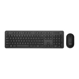Conjunto de teclado e mouse sem fio ASUS CW100 preto