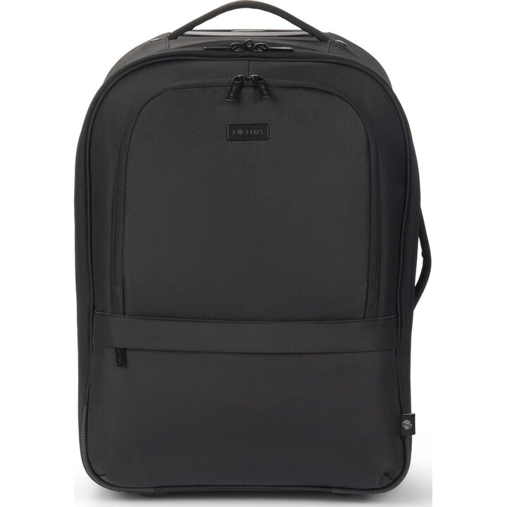 Dicota Eco Core Rollrucksack für 14-16 Zoll Laptops, Schwarz