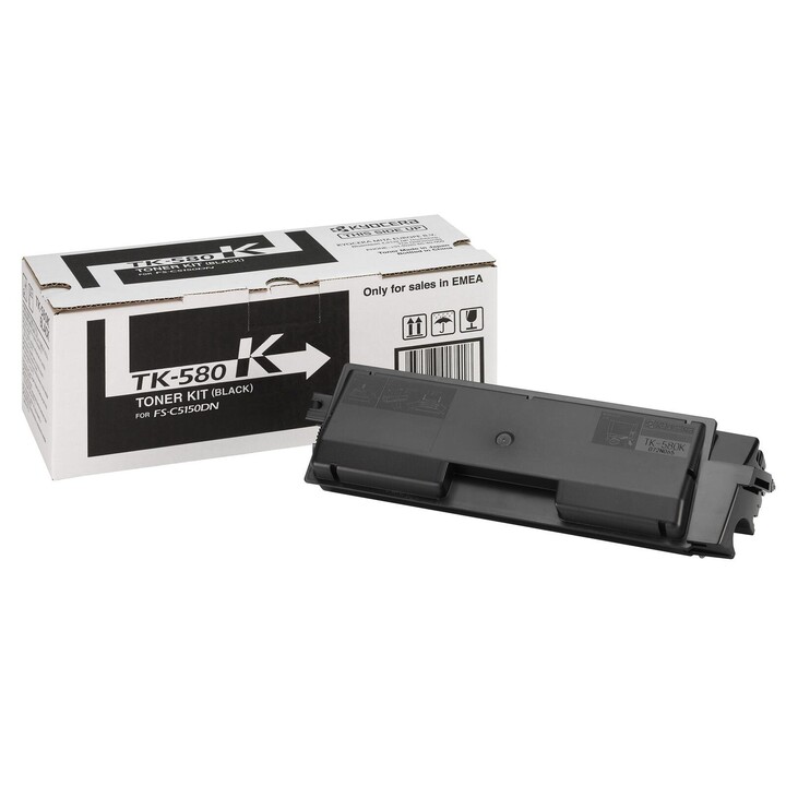 Juego de 4 tóneres originales Kyocera TK-580