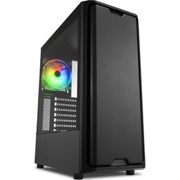 Sharkoon SK3 RGB ATX Tour PC en verre trempé USB 3.0 ARGB Noir
