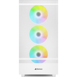 Sharkoon Rebel C50 RGB ATX Full Tower PC-Gehäuse, Weiß