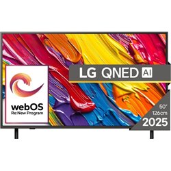 Téléviseur LG 50 pouces 4K Ultra HD 3840 x 2160 pixels plat 16:9 Qned 50Qned84A3C