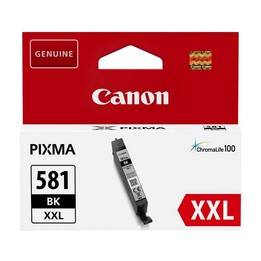 Cartucho Canon CLI-581BK XXL Negro TR7550 TR8550 TS6150/1 TS8150/1/2 TS9150/5