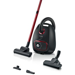 Bosch Serie 4 BGB41POW1 Staubsauger mit Beutel, 850 W, schwarz