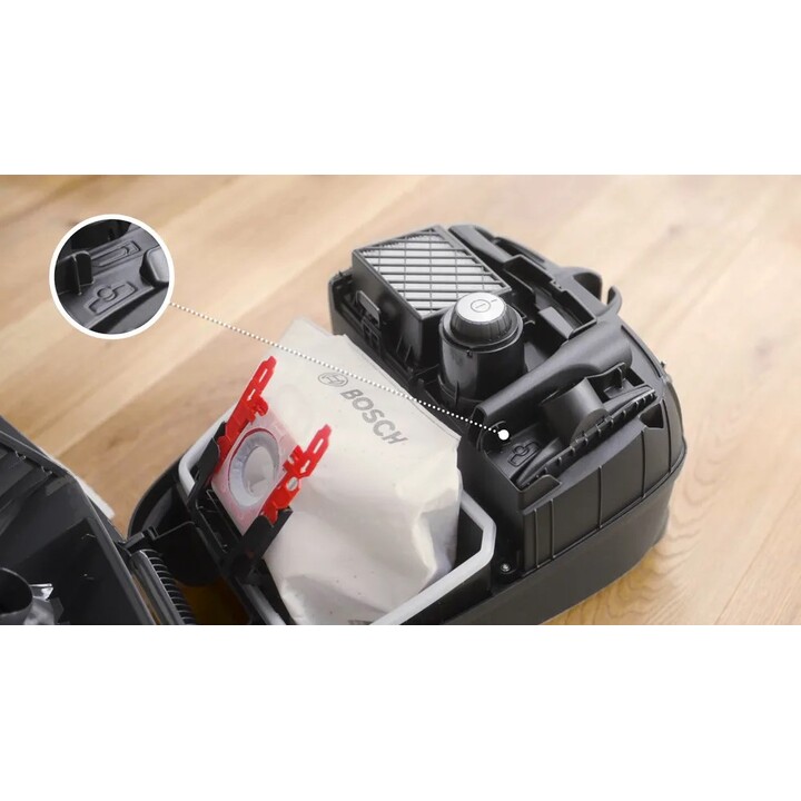 Aspirateur avec sac Bosch Serie 4 BGB41POW1 850 W noir