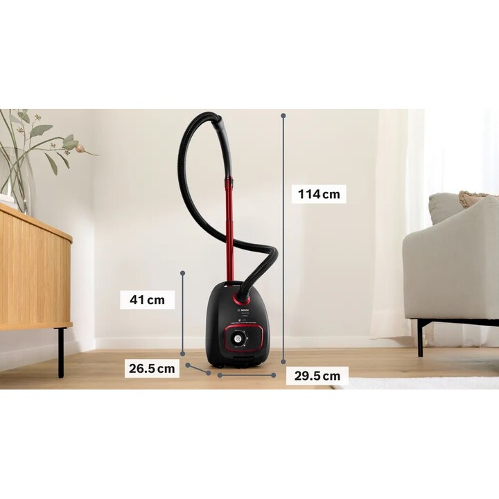Aspirateur avec sac Bosch Serie 4 BGB41POW1 850 W noir