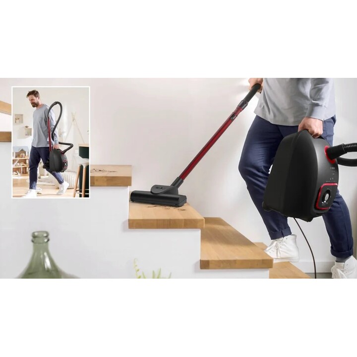 Aspirateur avec sac Bosch Serie 4 BGB41POW1 850 W noir