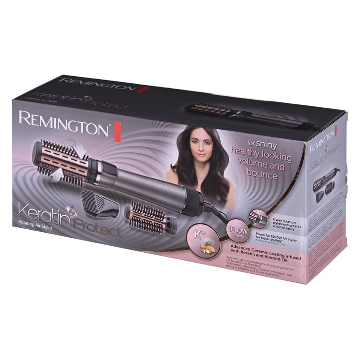 Remington AS8810 Haarstyling-Gerät Heißluftbürste Dampf Silber, Schwarz, Gold 1000 W 3 m
