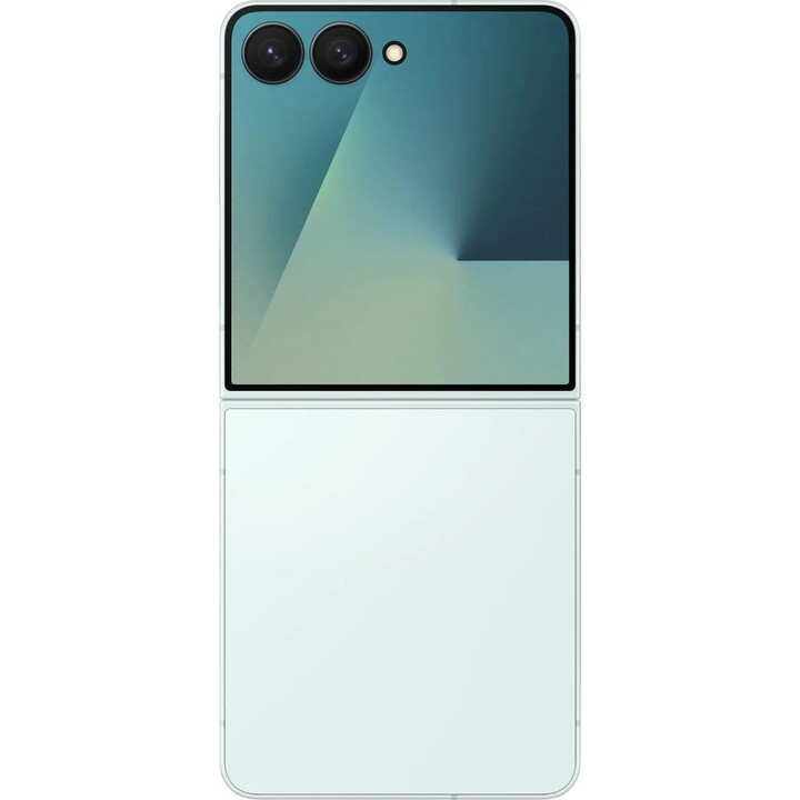 Samsung Galaxy Z Flip7 5G, 12GB 256GB, telefono AI, grande schermo di copertura, fotocamera da 50MP, 4300mAh, menta