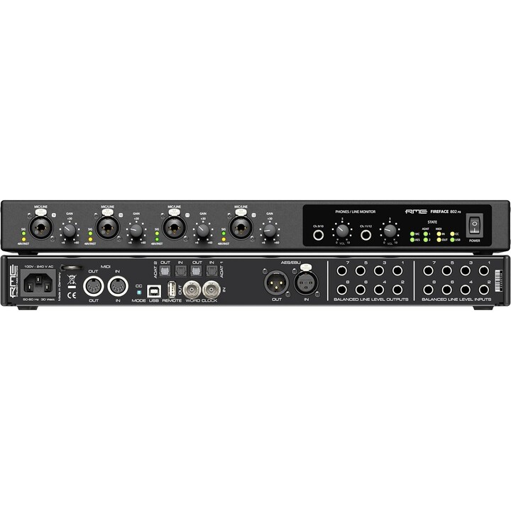 RME Fireface 802 Fs - Usb Audio Interface