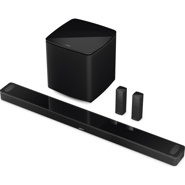 Bose Smart Ultra Dolby Atmos Truespace Adaptiq AI Dialogue Preto