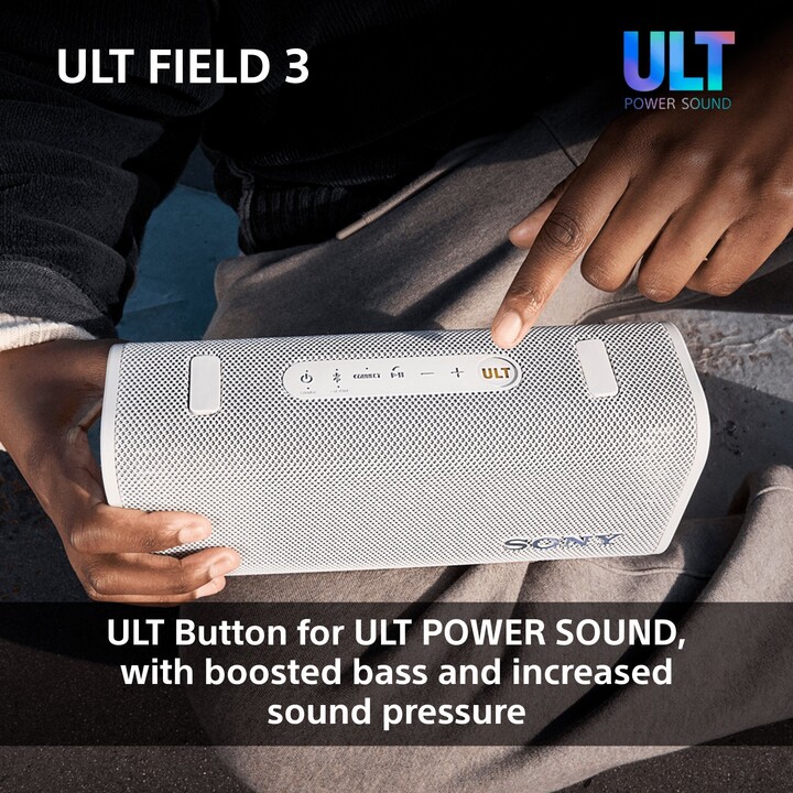 White Wireless Portable Speaker