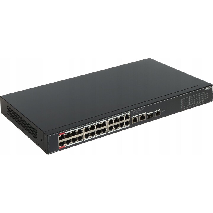 Conmutador DAHUA DH-SG4028LP Tipo L2 Puertos PoE 4 240 vatios SG4028LP
