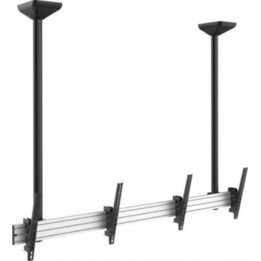 Equip Deckenhalterung 45-55/2TFT, 50 kg je, 1 Gelenk, neigbar, schwarz