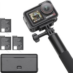 DJI Osmo Action 5 Pro Adventure Combo - Caméra de sport + Pack d'accessoires