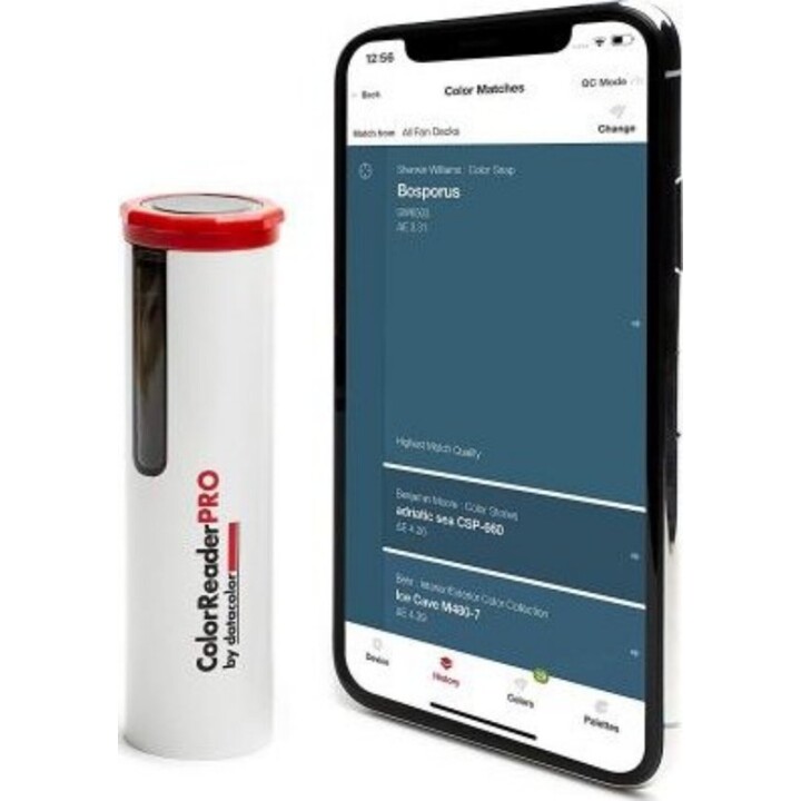 Datacolor ColorReader Pro spectrophotometer with OLED display