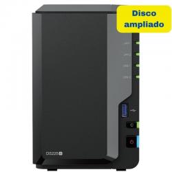 Synology Diskstation DS225+ NAS/ 2 baies 3,5&#39;- 2,5&#39;/ 2 Go DDR4/ 8 To/ Format tour