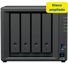 Synology Diskstation DS425+ NAS/ 4 baies 3,5´- 2,5´/ 2 Go DDR4/ 16 To/ Format tour