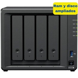 Synology Diskstation DS425+ NAS/ 4 Einschübe 3,5´- 2,5´/ 6GB DDR4/ 16TB/ Tower-Format
