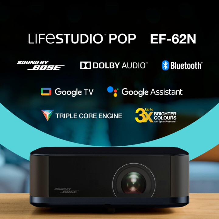Epson V11HB73140 Videoprojektor Standard Throw Projektor 700 ANSI Lumen 3LCD 4K (4096x2400) Schwarz