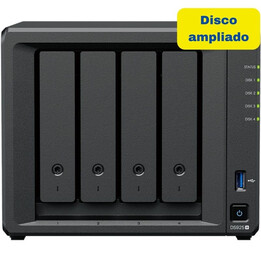 Synology Diskstation DS925+ NAS/ 4 baias 3,5´- 2,5´/ 4GB DDR4/ 8 TB/ Formato Torre