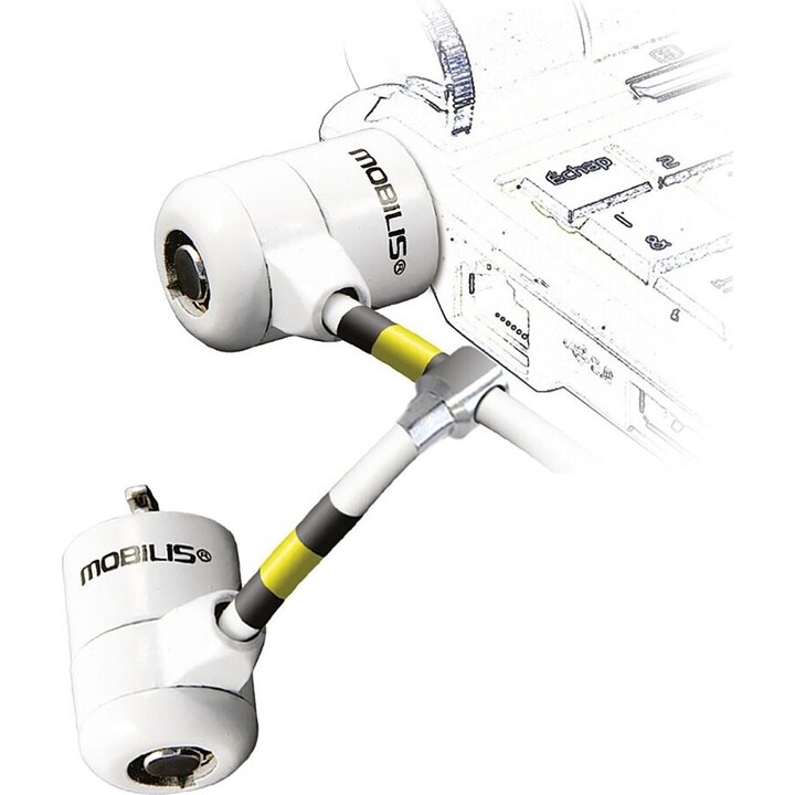 Key security lock with double lock, compatible Pass key