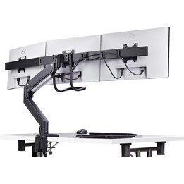 Desktop Vesa Mount for Three 27-Inch Monitors