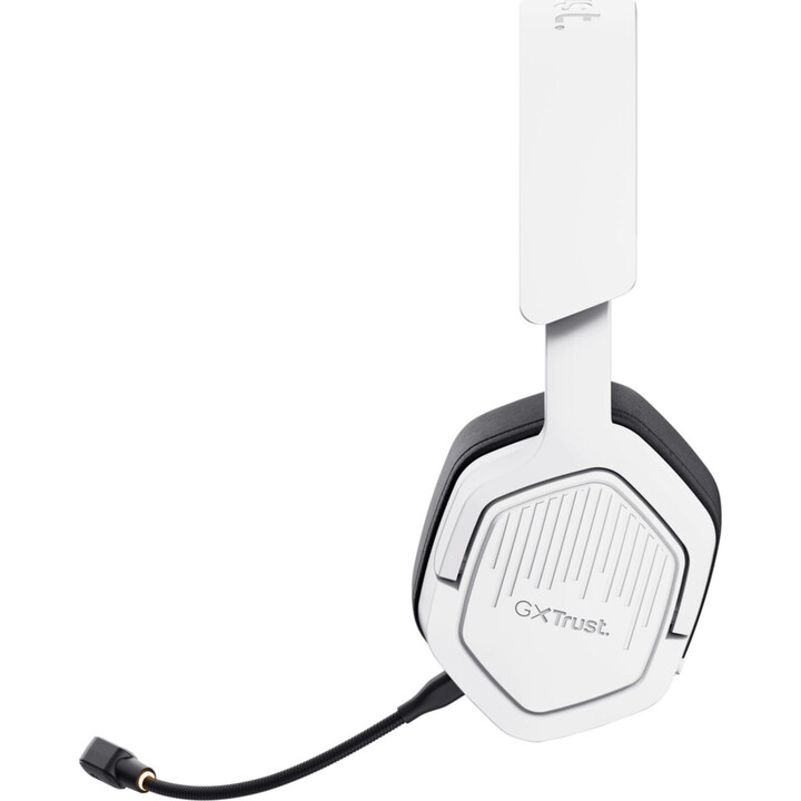 Auriculares Gaming Inalámbricos con Micrófono Trust Gaming GXT 493PS Carus PS5/ Jack 3.5/ Bluetooth/ Blancos