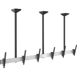 Equipaggiamento per montaggio a soffitto 45"-50"/3 Tft 50 kg cad. 1 snodo inclinabile Sw Lite Retail (spedizione)