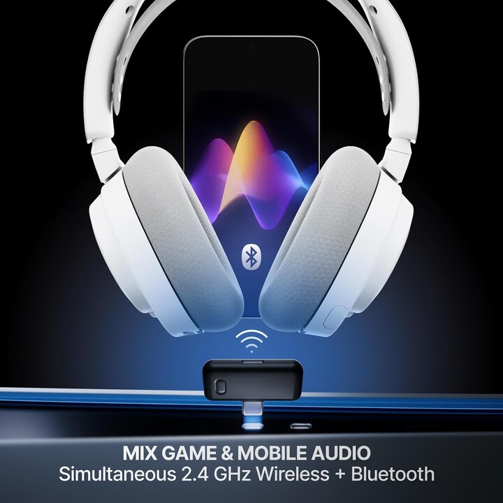 Cuffie Steelseries - Arctis Nova 7 Gen 2 Bianco (61731)