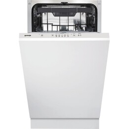 Gorenje GV520E10S, Lavavajillas totalmente integrable para 11 cubiertos Clase E con programas de limpieza, Blanco