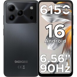Doogee Note 56 Plus, 6GB 256GB, 6.56 IPS HD+, 6150mAh, Black