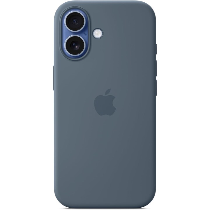 iPhone 17 Silikonhülle mit MagSafe – Nautical Blue