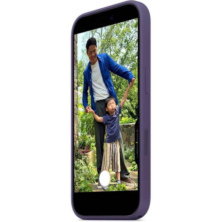 Apple Silikonhülle mit MagSafe für iPhone 17 – Purple Mist