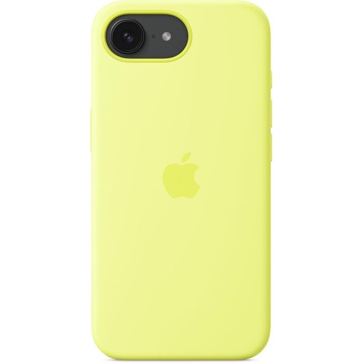 Funda de Silicona Apple para iPhone 16e - Amarillo Neón