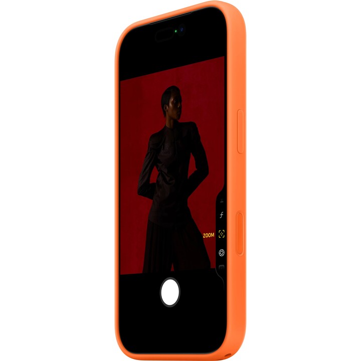 Silikonhülle mit Magsafe iPhone 17 Pro Max – Naranja