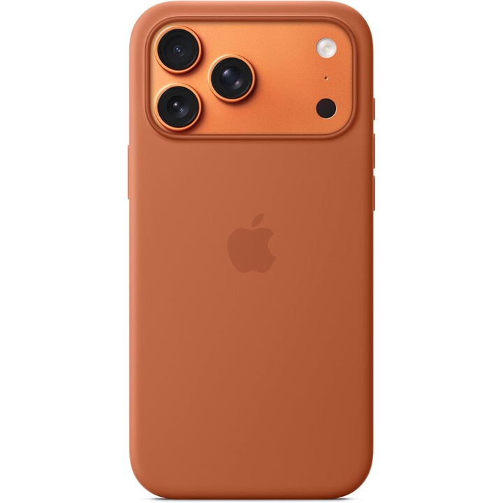 iPhone 17 Pro Max Silikonhülle mit MagSafe – Terrakotta