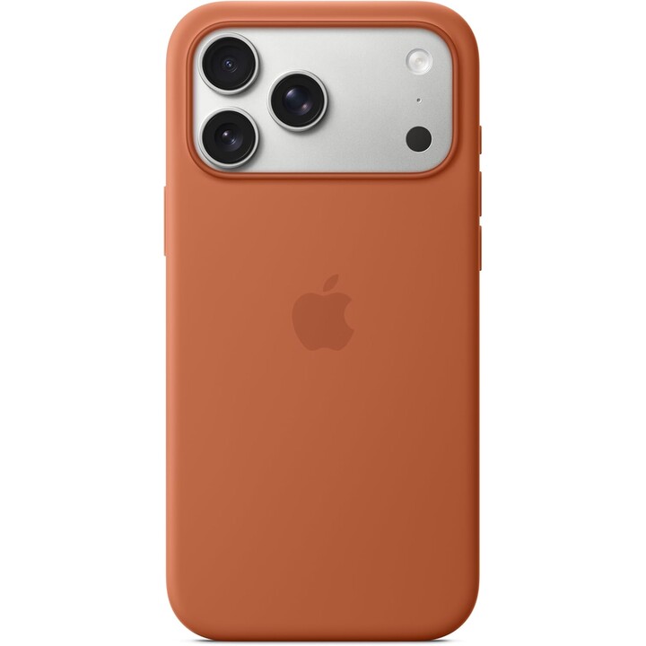 iPhone 17 Pro Max Silicone Case with MagSafe - Terracotta