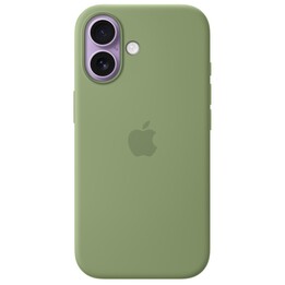 Capa de silicone para iPhone 17 com MagSafe - Light Moss