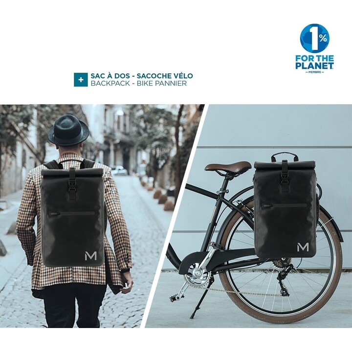 Bike Backpack / Pannier - 14 - 15.6 inch - 25L - Waterproof material