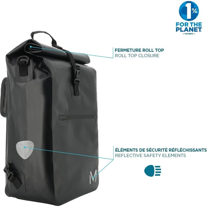 Bike Backpack / Pannier - 14 - 15.6 inch - 25L - Waterproof material