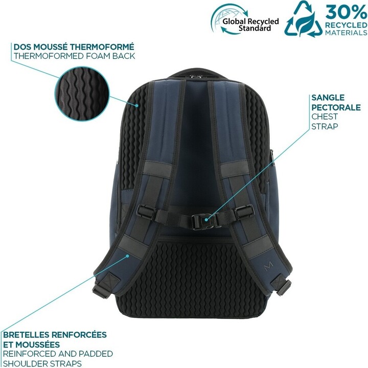 Mochila Premium 14-16 polegadas - 30% Recyclé - Executive 4