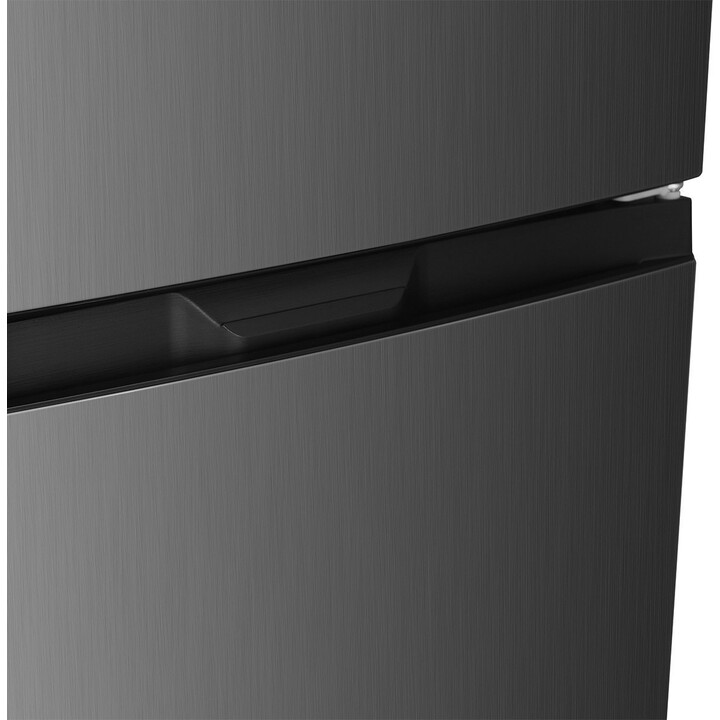 Haeger CR-32S.018A, Réfrigérateur combiné autoportant 320L Classe E avec système de refroidissement avancé, Acier inoxydable