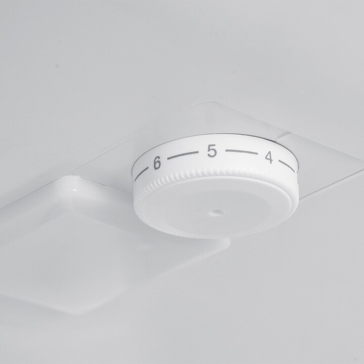 Haeger CR-32S.018A, Réfrigérateur combiné autoportant 320L Classe E avec système de refroidissement avancé, Acier inoxydable