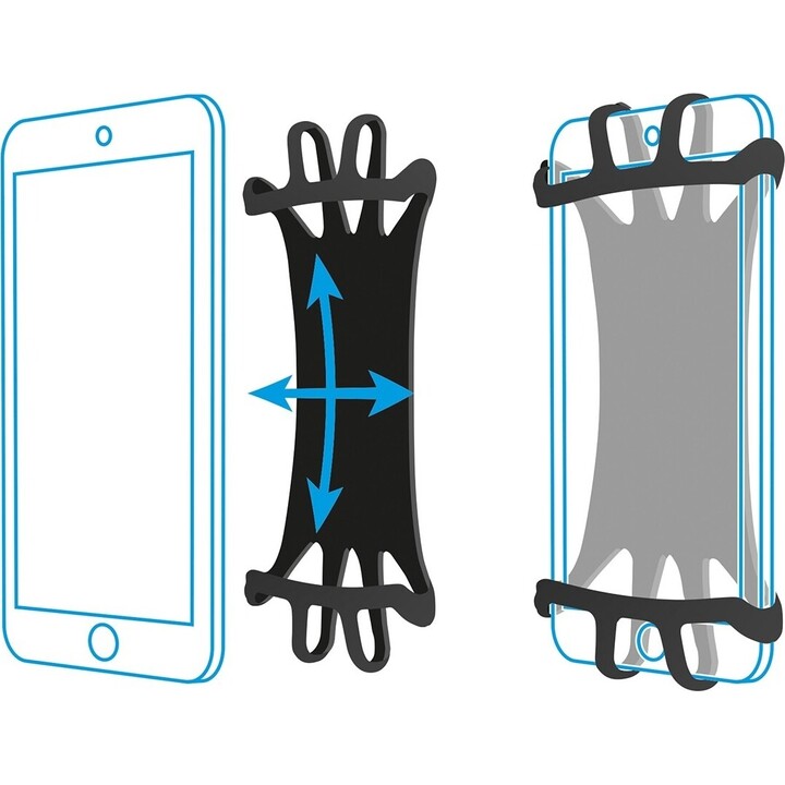Pulso/braçadeira para smartphone 4-6 polegadas