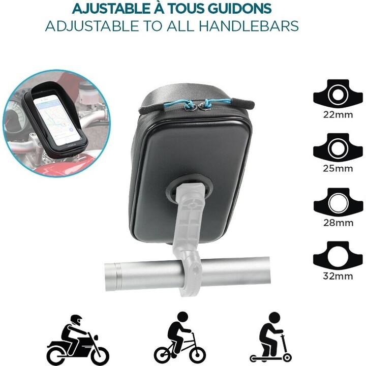 Funda resistente a la intemperie U.FIX para smartphone
