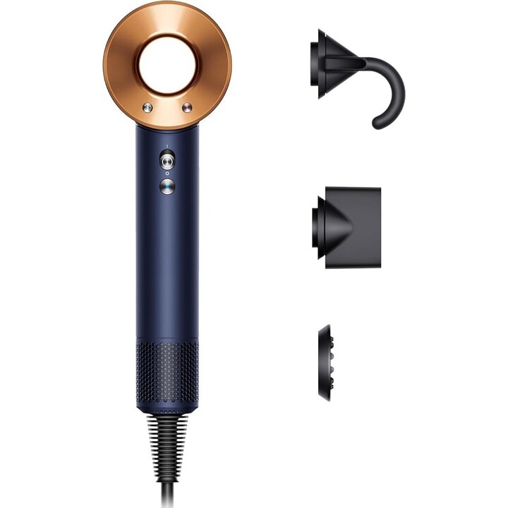 Dyson Supersonic 1600W Bleu, Cuivre