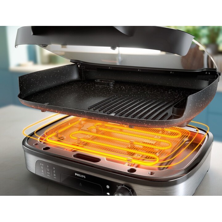 Parrilla eléctrica Philips/HD6212/90