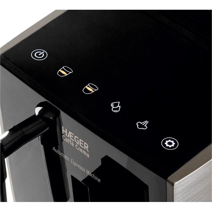 Haeger Caffè Crema CM-AUT.012A cafetera espresso automática negra
